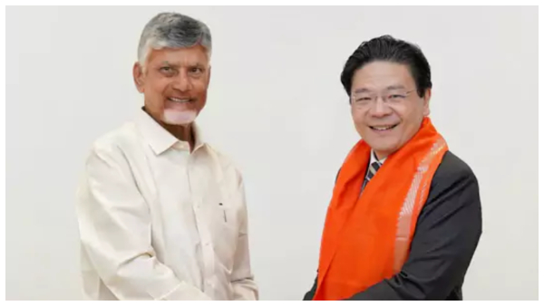 సింగపూర్ ప్రధాని‌తో సీఎం చంద్రబాబు భేటీ.. పెట్టుబడులు, అభివృద్ధిపై చర్చ