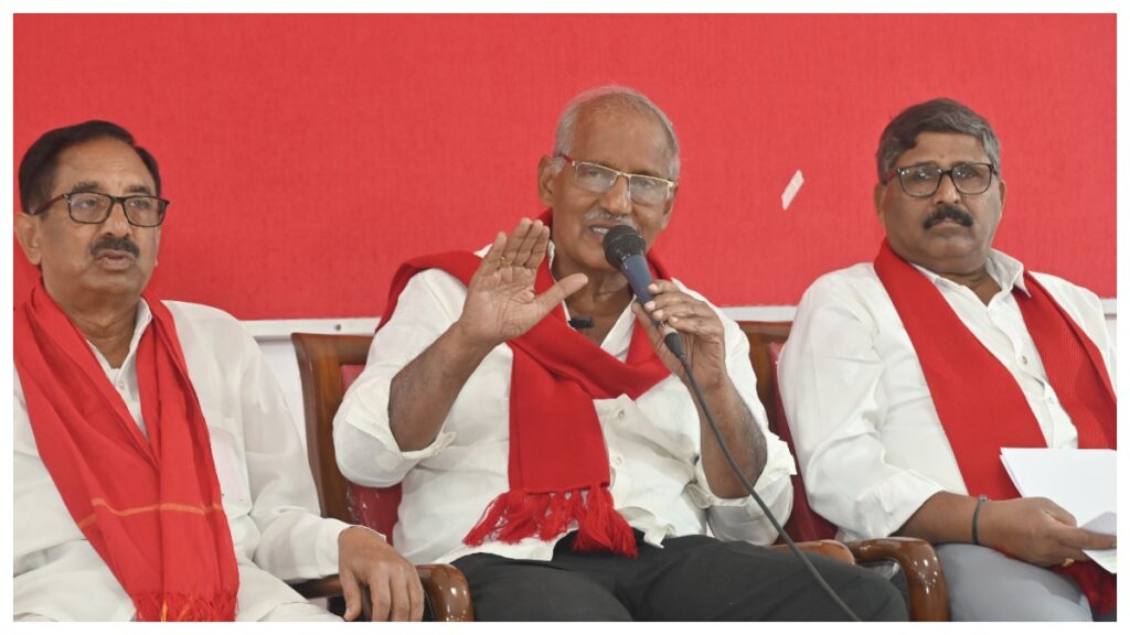 సింగరేణి విషయాలపై హరీష్ రావు దుష్ప్రచారం.. మండిపడిన MLA కూనంనేని సాంబశివరావు