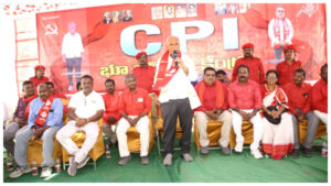 హామీలను నెరవేర్చకుంటే ప్రభుత్వంపై తిరుగుబాటు తప్పదు : సిపిఐ రాష్ట్ర కార్యదర్శి కూనంనేని సాంబశివరావు