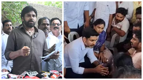 విశాఖ స్టీల్ ప్లాంట్ ఘటన.. బాధితులను కలిసిన మంత్రి లోకేష్.. పరిహారం ప్రకటించిన పవన్ కళ్యాణ్