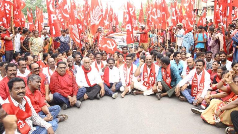 పేదల ఇళ్ళ కూల్చివేతలపై వామపక్షాల కన్నెర్ర
