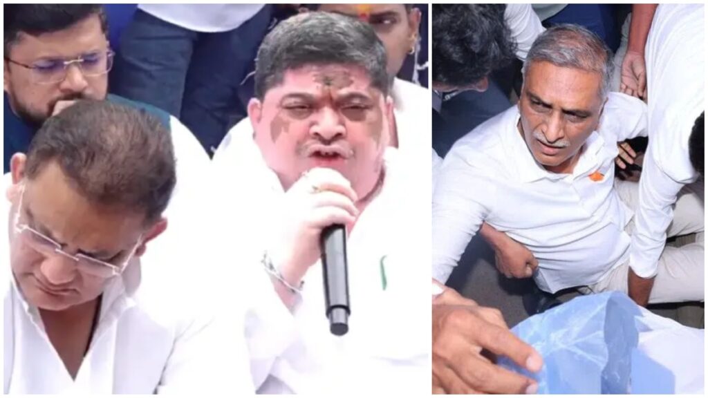 గురుకులాల అవినీతి ఆరోపణలపై కాంగ్రెస్-బీఆర్ఎస్ మధ్య మాటల యుద్ధం.. హరీశ్‌రావు అరెస్ట్..