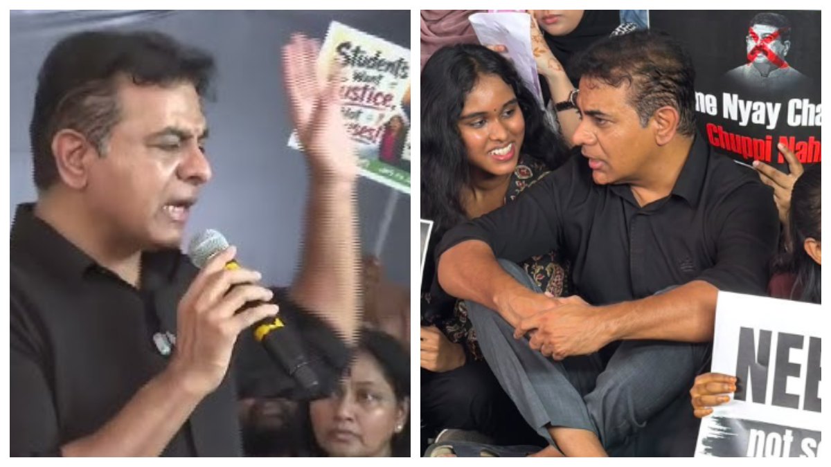 గుర్తు పెట్టుకో మోదీ.. ఇది చావుకు భయపడే జనరేషన్ కాదు..నీ ఉడుత ఊపులకు జెన్ Z..భయపడదు…ధర్నా చౌక్‌లో కేటీఆర్ గర్జన…