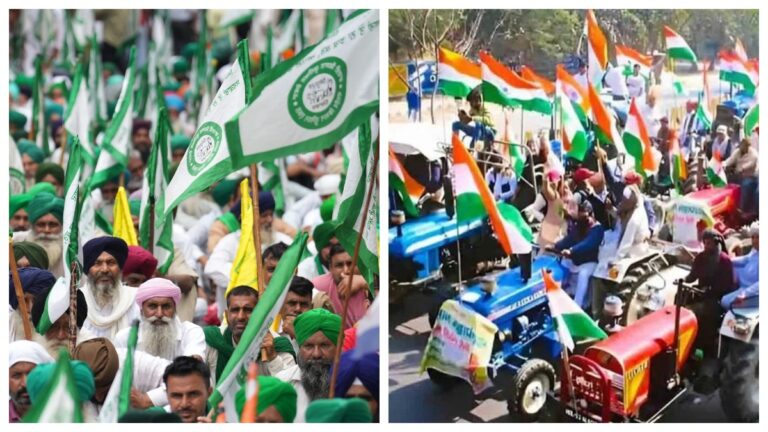 Mahapanchayat in Delhi: భారత్-అమెరికా ట్రేడ్ ఒప్పందంపై రైతుల ఆగ్రహం.. నేడు ఢిల్లీలో మహా పంచాయత్‌.. పంజాబ్ రైతుల భారీ ర్యాలీ..