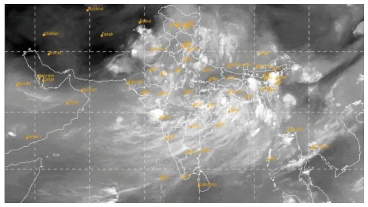 Monsoon Weather Update: INSAT-3DS ఉపగ్రహం ద్వారా తీసిన చిత్రాలు ఇవే… దేశంలోని ఈ రాష్ట్రాల్లో వాతావరణం పూర్తిగా మేఘావృతం…భారీ వర్షాలు పడే ఛాన్స్..