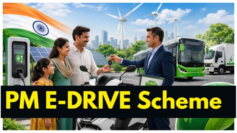 ఎలక్ట్రిక్ వాహనాలపై ప్రభుత్వ సబ్సిడీ.. తక్కువ ధరకే బండిని కొనేయవచ్చు… PM E-DRIVE స్కీమ్ పూర్తి వివరాలు తెలుసుకోండి..