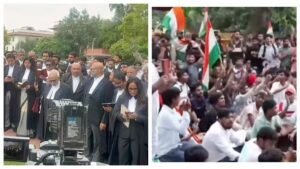 CJP Protest: విద్యార్థుల కోసం గళమెత్తిన సుప్రీంకోర్టు న్యాయవాదులు.. రాజ్యాంగ పీఠికతో నిరసన..ధన్యవాదాలు తెలిపిన సీజేపీ..