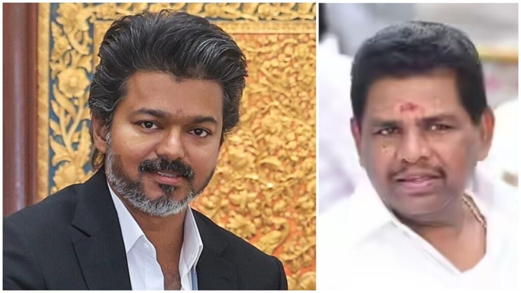 తమిళనాడు సీఎం విజయ్, నటి త్రిషపై అనుచిత వ్యాఖ్యలు.. డీఎంకే ఎమ్మెల్యే రాధాకృష్ణన్ అరెస్ట్