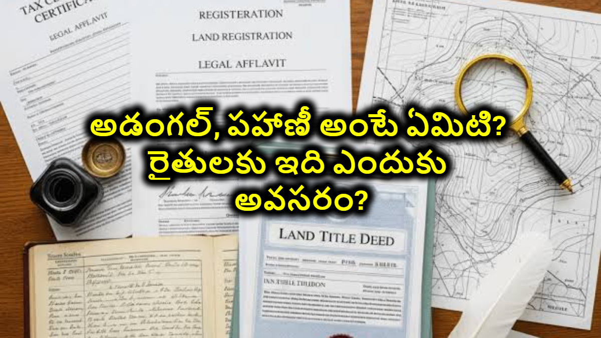 Adangal, Pahani: అడంగల్, పహాణీ అంటే ఏమిటి? రైతులకు ఇది ఎందుకు అవసరం?