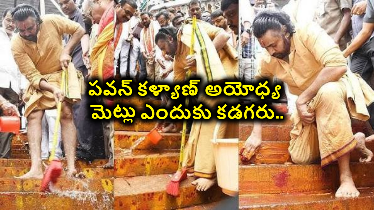 పవన్ కళ్యాణ్ అయోధ్య మెట్లు ఎందుకు కడగరు..అన్ అపాలజిటిక్ హిందూ చేసే పని ఇదేనా..?