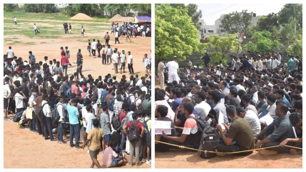 HYDRAA Driver Jobs: తెలంగాణలో ఇంతమంది నిరుద్యోగులా.. హైడ్రాలో 150 డ్రైవర్ పోస్టుల కోసం తరలివచ్చిన వేలాది మంది..