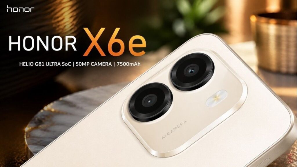 Honor X6e: 7,500mAh బ్యాటరీ, 45W ఫాస్ట్ ఛార్జింగ్‌తో కొత్త బడ్జెట్ ఫోన్ లాంచ్..