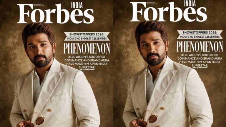 Allu Arjun Forbes Magazine Video: అల్లు అర్జున్ ఫోర్బ్స్ మ్యాగజైన్ కవర్ ఫోటో షూట్ వైరల్ వీడియో మీ కోసం..