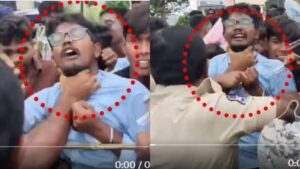 Viral Video: మహబూబాబాద్‌లో పాలిటెక్నిక్ విద్యార్థుల పట్ల క్రూరంగా వ్యవహరించిన పోలీసు అధికారి…ఉద్రిక్తంగా మారిన జీవో 97 నిరసన..