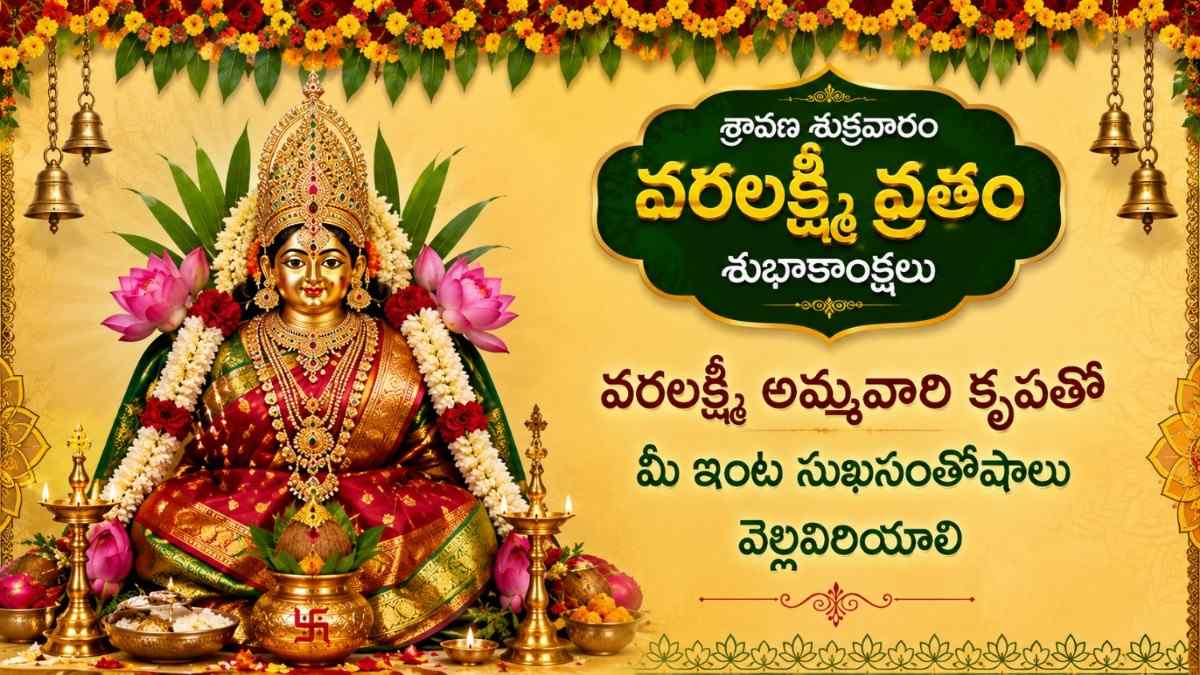 Varalakshmi Vratam 2026 Rules: వరలక్ష్మీ వ్రతం రోజు మహిళలు చేయకూడని పనులు ఇవే.. ఈ నియమాలు పాటిస్తే లక్ష్మీదేవి అనుగ్రహం లభిస్తుందని విశ్వాసం