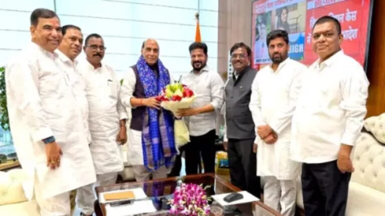 ఢిల్లీ పర్యటనలో సీఎం రేవంత్ రెడ్డి.. రాజ్‌నాథ్ సింగ్, రామ్మోహన్ నాయుడుతో కీలక భేటీ..