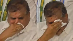 Botsa Satyanarayana Crying Video: మరోసారి వెక్కి వెక్కి ఏడ్చిన బొత్స…గుడివాడ అమర్నాథ్‌ వ్యాఖ్యలతో కంటతడి
