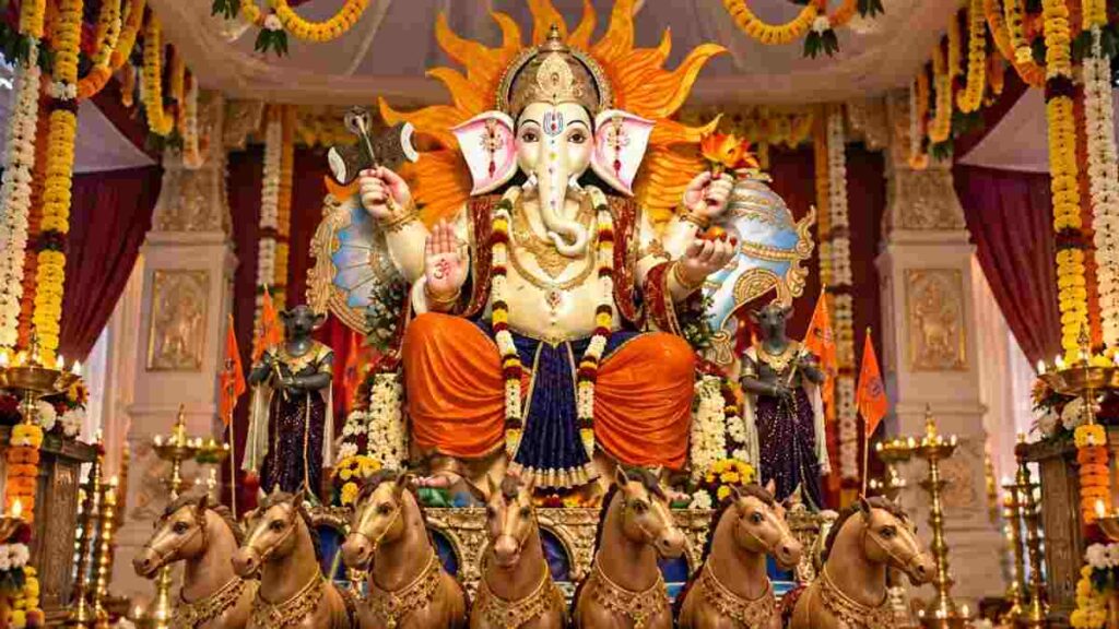 Vinayaka Chavithi: ఖమ్మంలో 100 కిలోల సీడ్ బంతులతో 40 అడుగుల ఎకో ఫ్రెండ్లీ గణపతి ఏర్పాటు…ఆకట్టుకుంటున్న శ్వేత గణపతి..