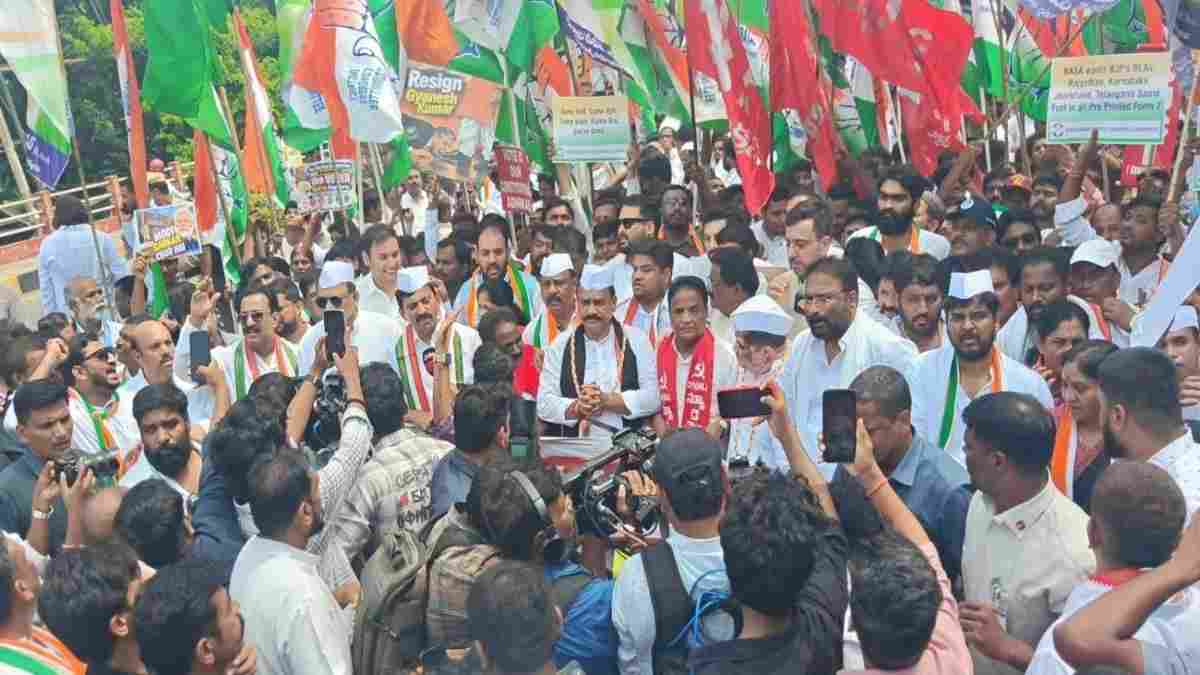 Hyderabad SIR Protest: ‘ఇండియా’ కూటమి ఆధ్వర్యంలో లోక్ భవన్ ముట్టడికి యత్నం