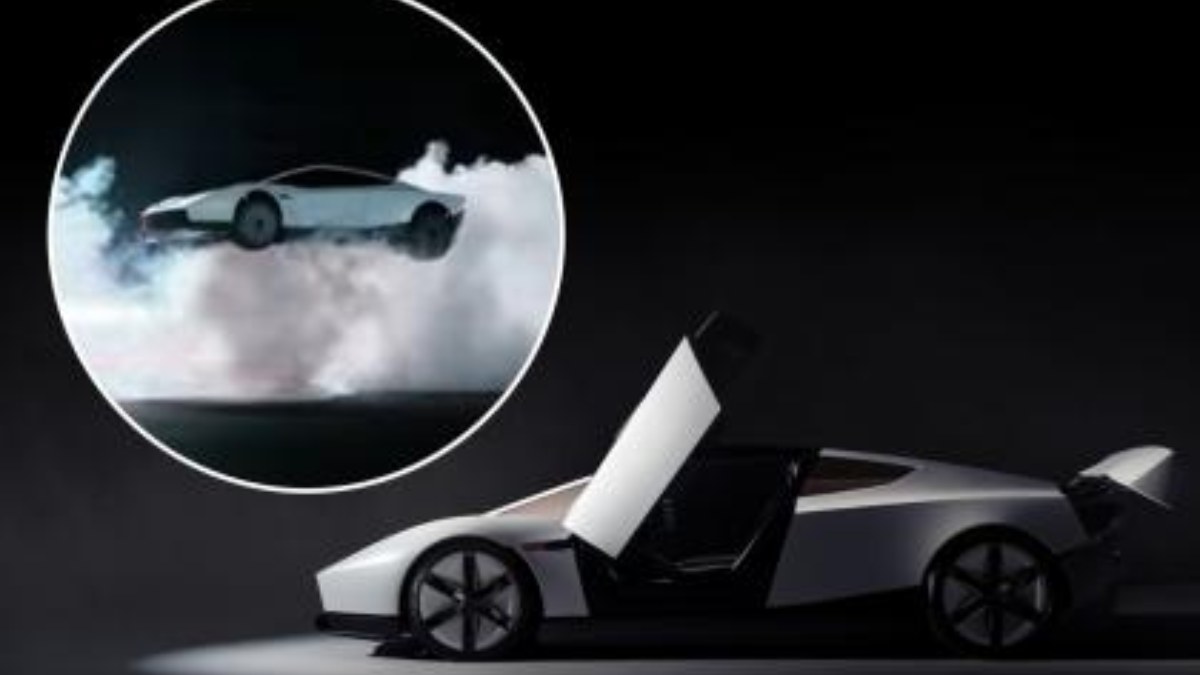 Tesla Flying Car: టెస్లా నుంచి ఎగిరే కారు.. రోడ్‌స్టర్ కారు చేసిన వైమానిక విన్యాసాలు చూస్తే మతిపోవాల్సిందే.. గంటకు 370 కిలోమీటర్ల వేగంతో నడిచే ఫ్లయింగ్ కార్‌ ప్రత్యేకతలివే..