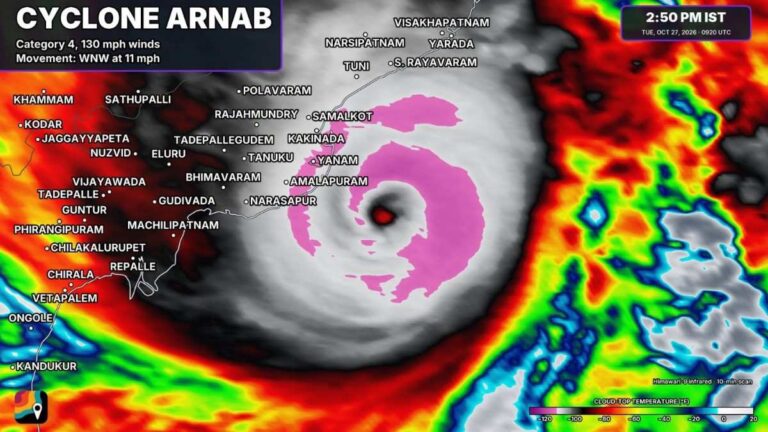 Cyclone Arnab Live Update: యానాం సమీపంలో తీరం దాటిన అర్నబ్‌ తుపాను .. తీరప్రాంతాల్లో హైఅలర్ట్‌…ప్రజలు తీసుకోవాల్సిన జాగ్రత్తలు ఇవే..
