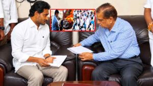 AP Local Body Elections: రాష్ట్ర ఎన్నికల కమిషనర్ ను కలిసిన వైఎస్ జగన్.. టీడీపీ దాడులు, నామినేషన్ల అడ్డంకులపై ఫిర్యాదు