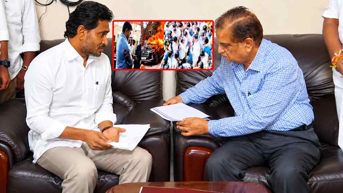 AP Local Body Elections: రాష్ట్ర ఎన్నికల కమిషనర్ ను కలిసిన వైఎస్ జగన్.. టీడీపీ దాడులు, నామినేషన్ల అడ్డంకులపై ఫిర్యాదు