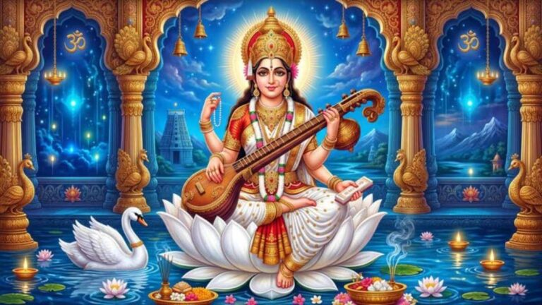 Dasara Navaratri 6th Day: నేడు నవరాత్రుల 6వ రోజు సరస్వతీ పూజ ఎలా చేయాలి? పూజా సామగ్రి, నైవేద్యం, చదవాల్సిన శ్లోకాలు మీ కోసం